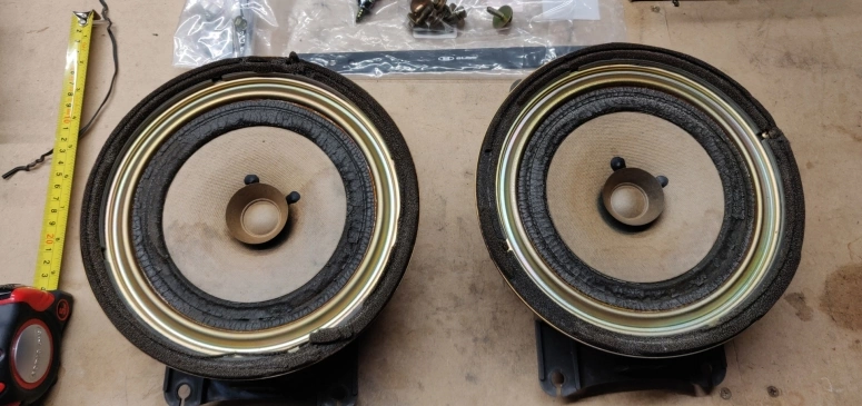 Old front speakers