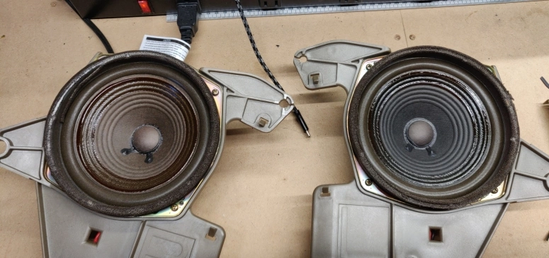 Old rear speakers