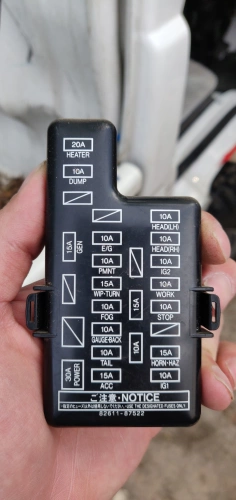 Fuse box diagram